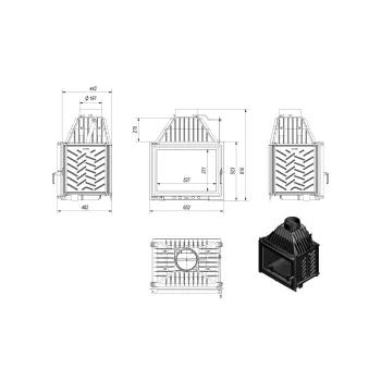 ZUZIA 15 kW Ø 200